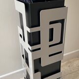 Openwork steel umbrella stand 70s