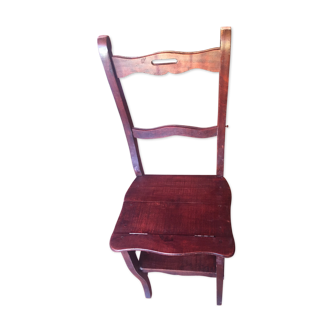 Antique stepladder chair