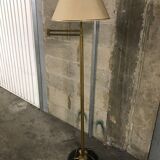Floor lamp light brass 1970