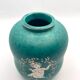Gustavsberg vase Sweden signed Wilhelm Kage "Argenta", 1950