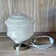 Lampe vintage verre de clichy
