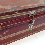 Original Patina Metal Vanity Trunk