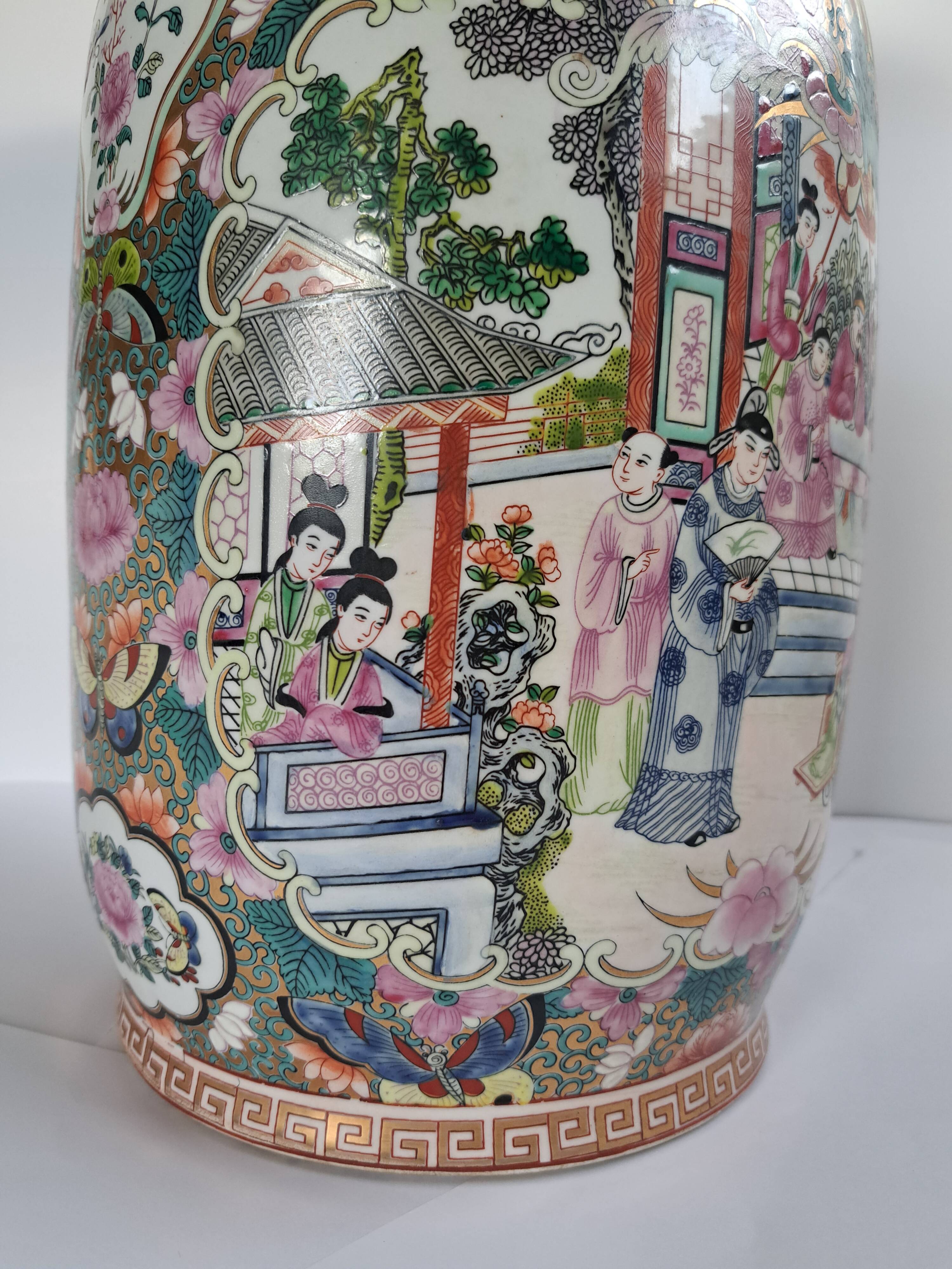 Vase en porcelaine de Chine Qianlong (1736–1795)