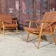 Paire de fauteuils Thonet modèle Boomerang