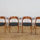 Mid-Century Danish Teak Chairs from Korup Stolefabrik, Denmark, 1960.