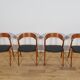 Mid-Century Danish Teak Chairs from Korup Stolefabrik, Denmark, 1960.