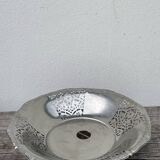 Alessi fruit bowl in openwork silver metal