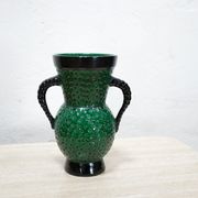 Vintage ceramic vase by Blanche Letalle for the Saint Clément factory