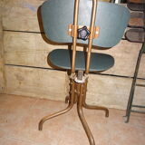 an industrial chair