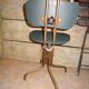 an industrial chair