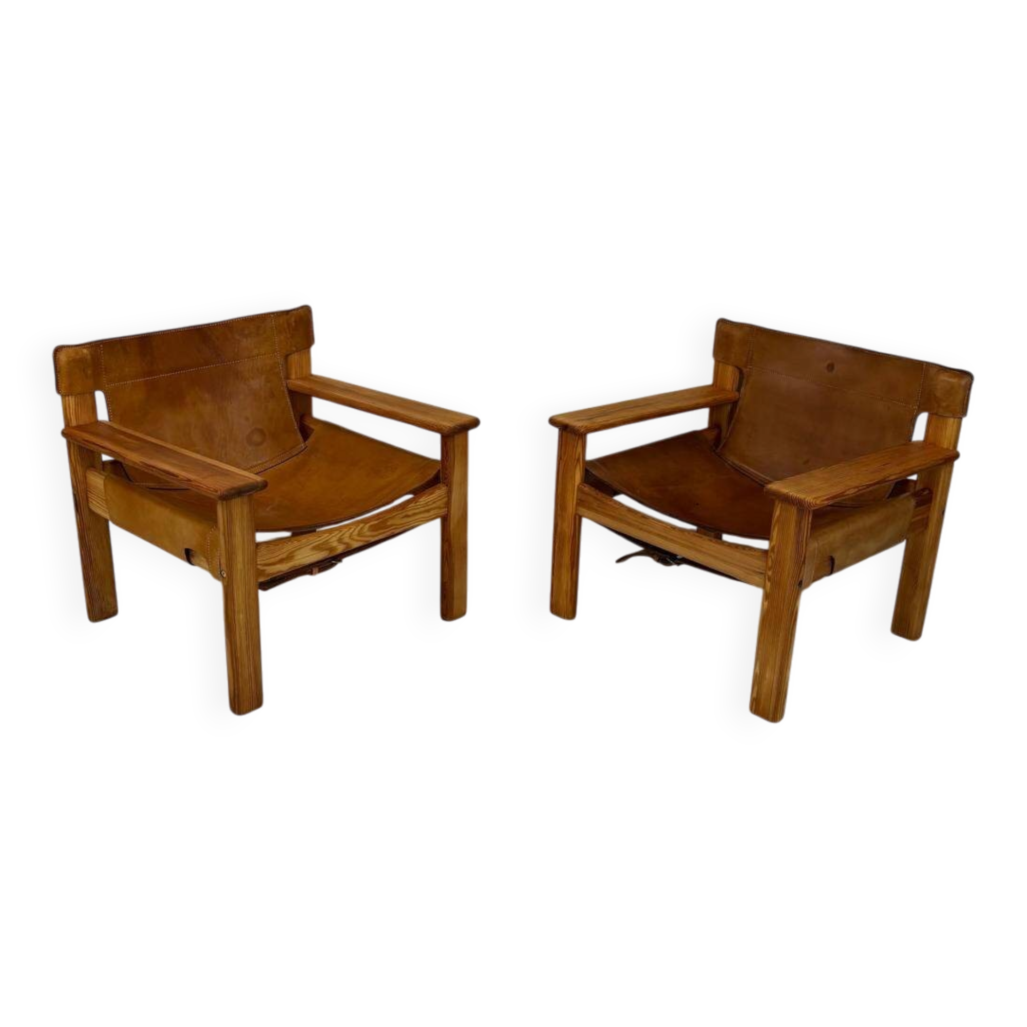 pair of Natura armchairs by Karin Mobring-Sweden 1977