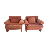 Paire de fauteuils Coronado par Tobia Scarpa pour B&B Italia, 1966