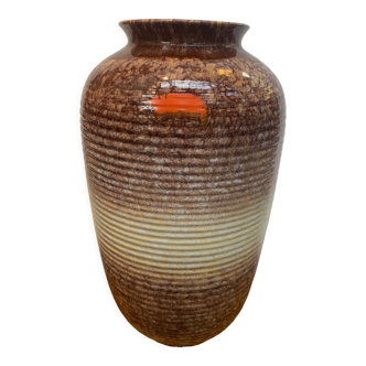 Model 147 ceramic floor vase from höhr, 1960s