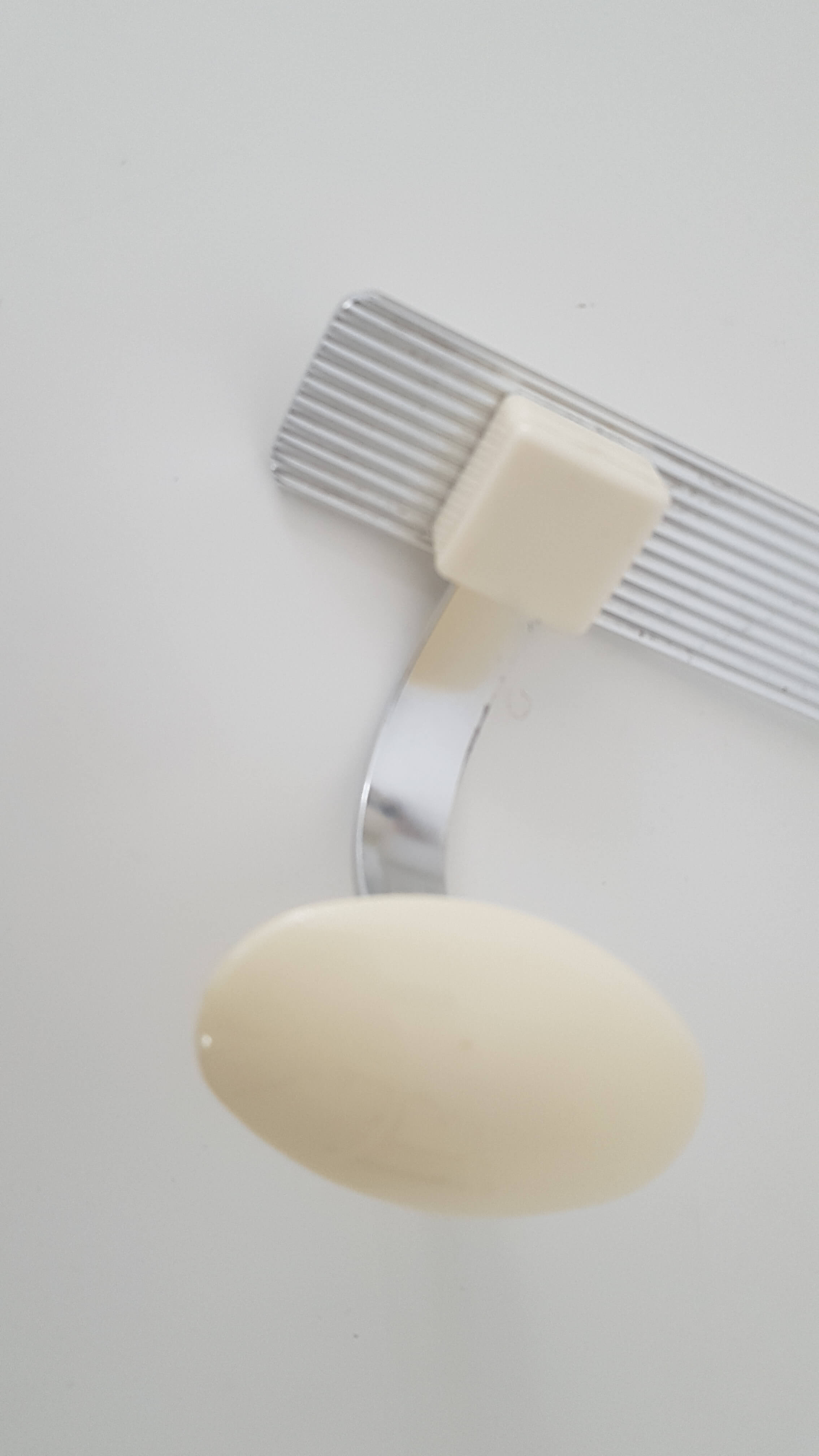 Metal coat rack and bakelite - seventies