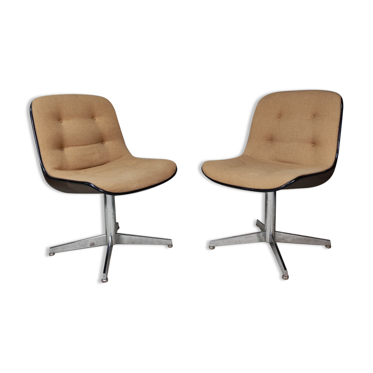 Paire de fauteuils Randall Buck