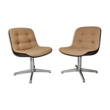 Pair of Randall Buck armchairs