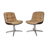 Pair of Randall Buck armchairs