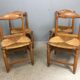 4 chairs by Guillerme & Chambron 1960