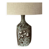 Danish studio ceramic lamp foot, 1960s