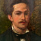 Tableau, portrait d’homme, XIXe s.