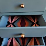 Little blue rag-maker