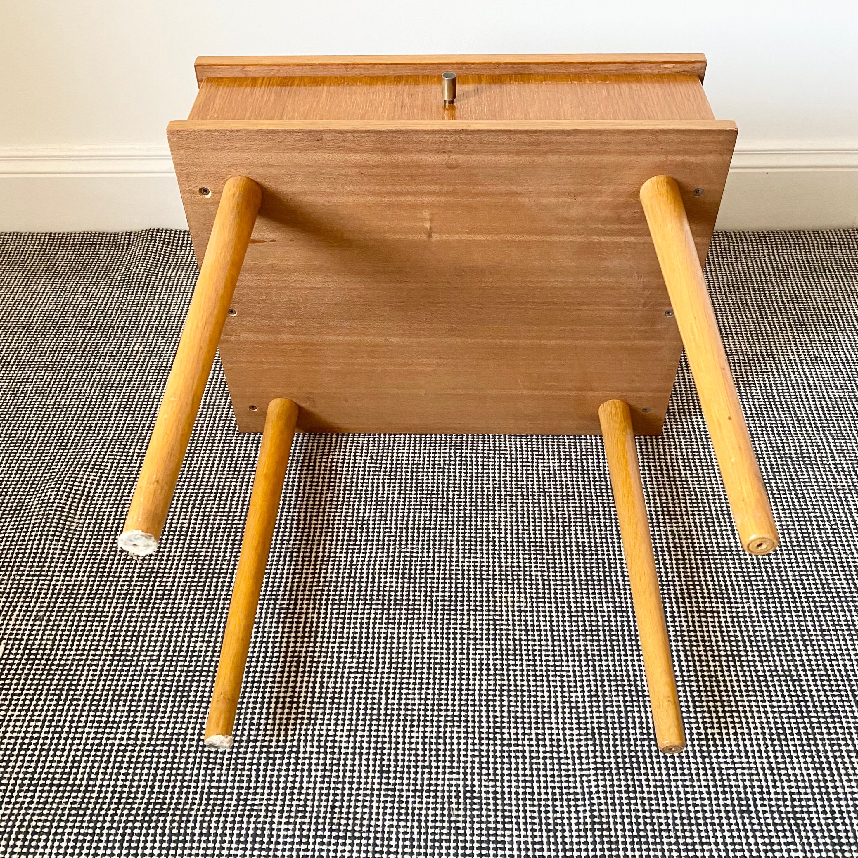 Vintage bedside table