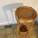 Rattan saddle