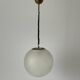 Italian suspended glass lamp Ball and Ball, 1960s, Italy