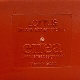 Lottus high stool from Enea dark red