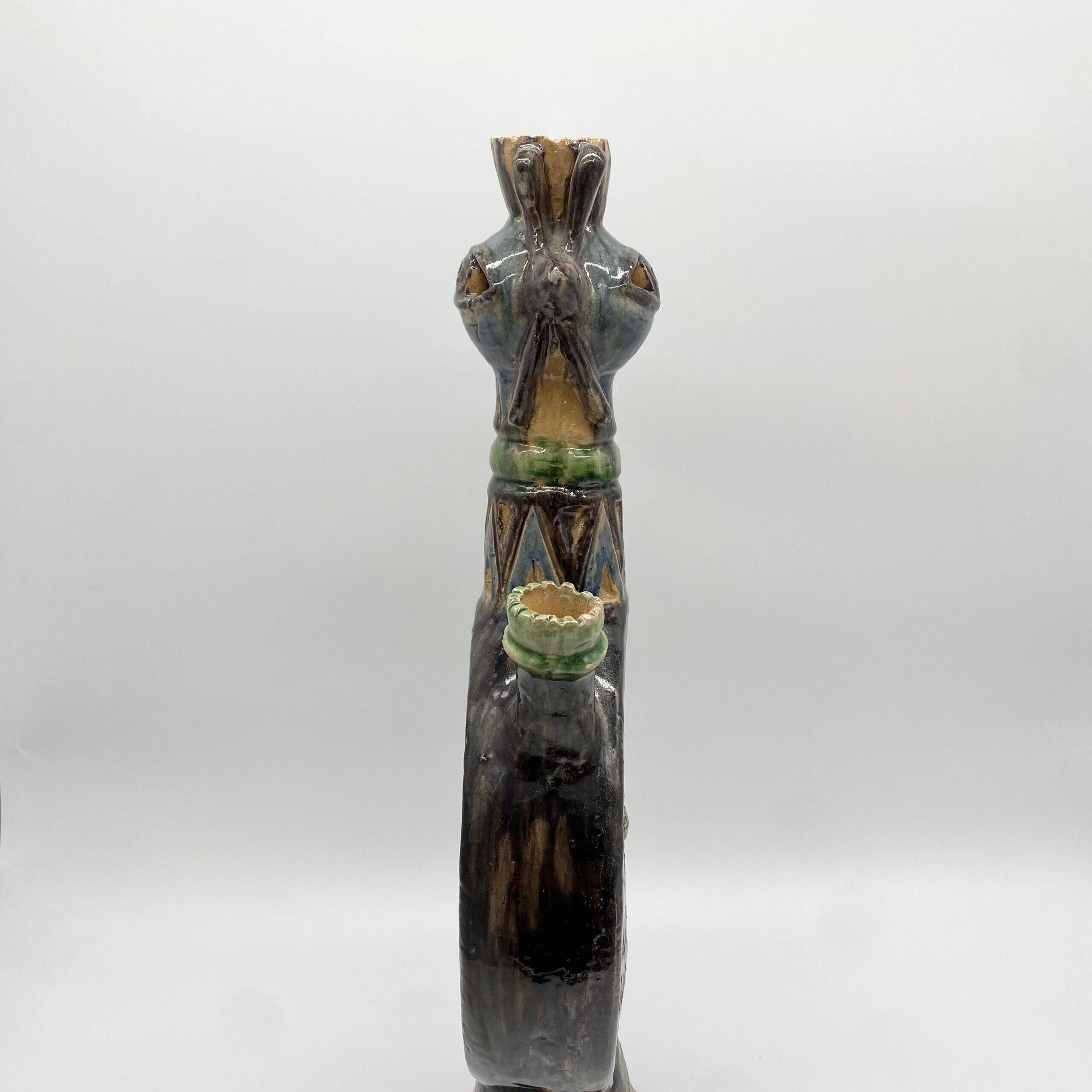 Casserole "Cocotte XXL" ceramic from Manises, 1950s