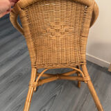 Rattan armchair for children