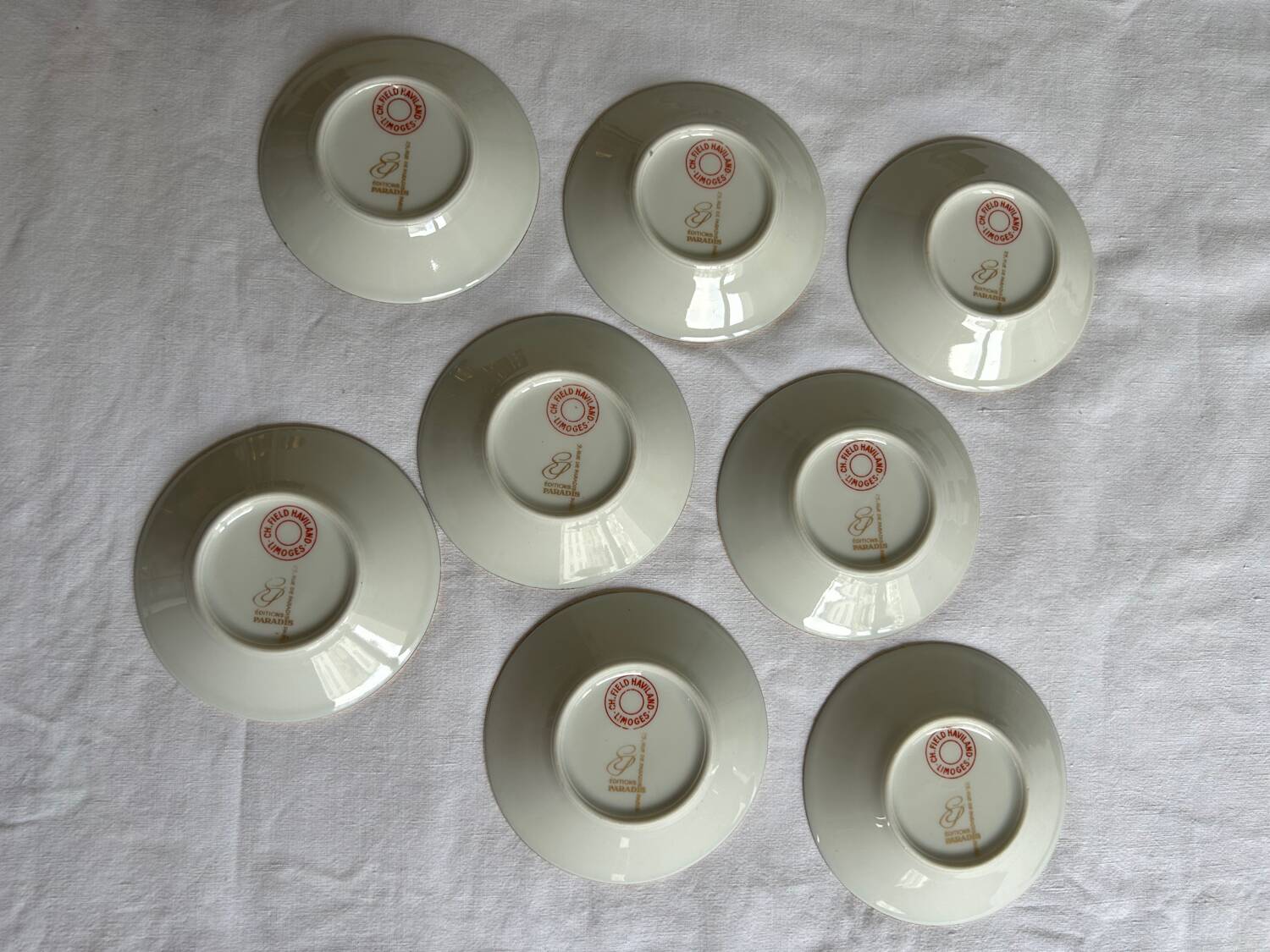 Limoges porcelain coffee service – Ch. Haviland – Decor