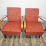 Armchairs by Jindřich Halabala