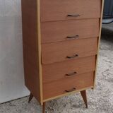 Vintage chiffonnier 1950 feet compass