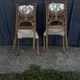 Paire de fauteuils et paire de chaises Art Nouveau