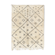 Modern Moroccan carpet white contemporary art 150x240cm
