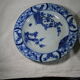 Set of 3 plates creil model montereau Japan digs