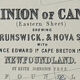 Antique Map of Canada (Eastern Sheet) circa 1869 Keith Johnston Royal Atlas Hand coloured map