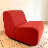 Set of 4 vintage modular easy chairs