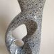 Vase ceramic by Roberto Rigon, Italy 70 years