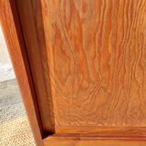 sliding door wardrobe, vintage, possible hanging space