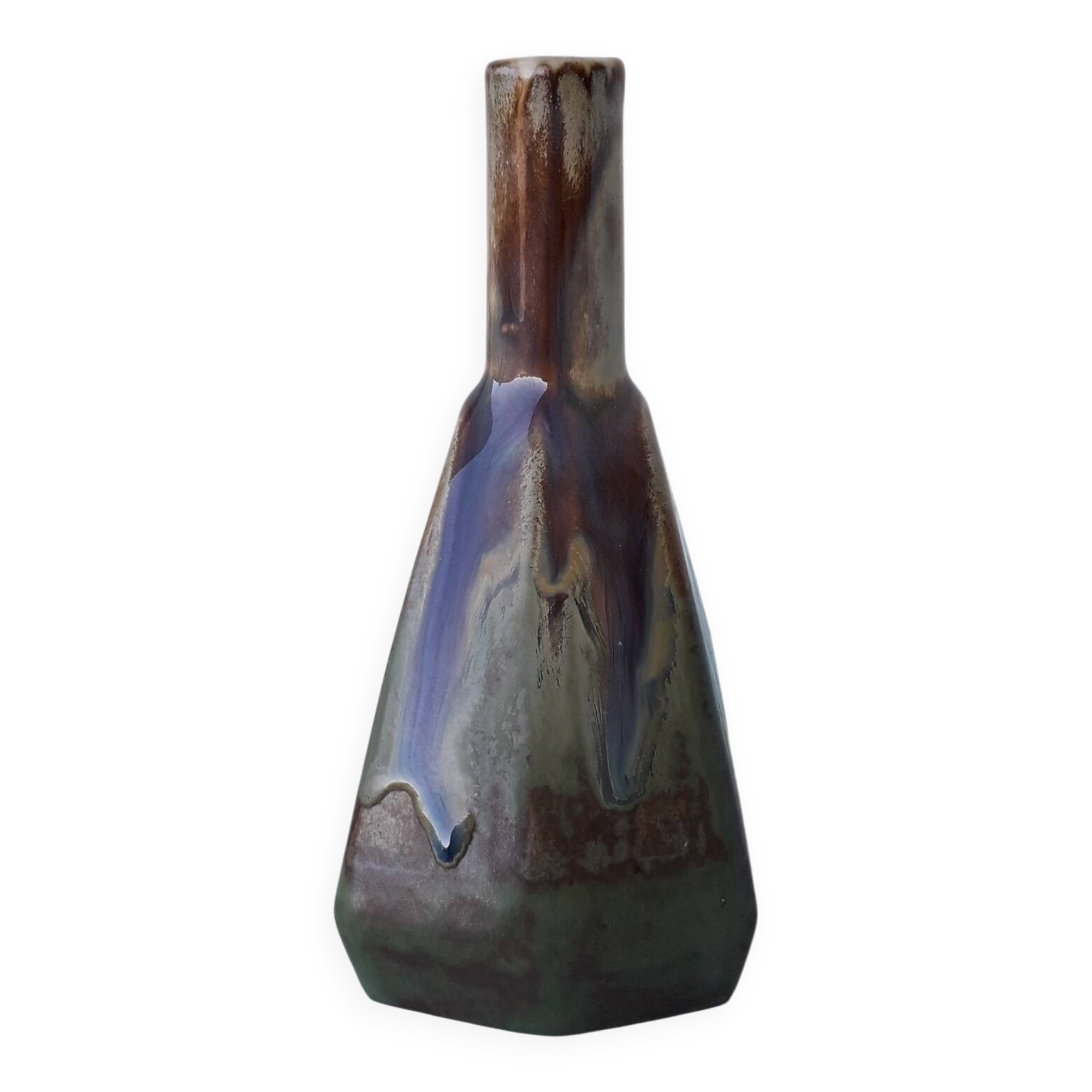 Vase soliflore en grès
