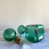 Old glass decanter from the 70s