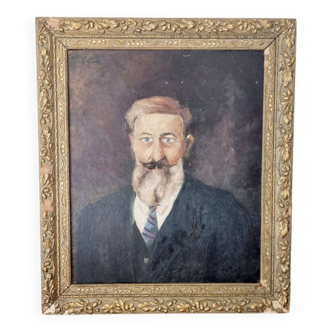 Oil painting painting carried