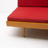 Canapé pliant du milieu du siècle, années 1960, Tchécoslovaquie