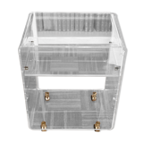 David Lange plexiglass table