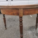 Half moon console table