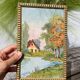 Tableau paysage, encadré