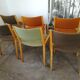 Set de 6 chaises scandinave plywood