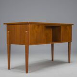 Small Mid-Century Danish Teak Desk, 1970s